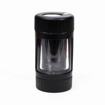 Cookies Multi-Function LED Storage Jar with Grinder