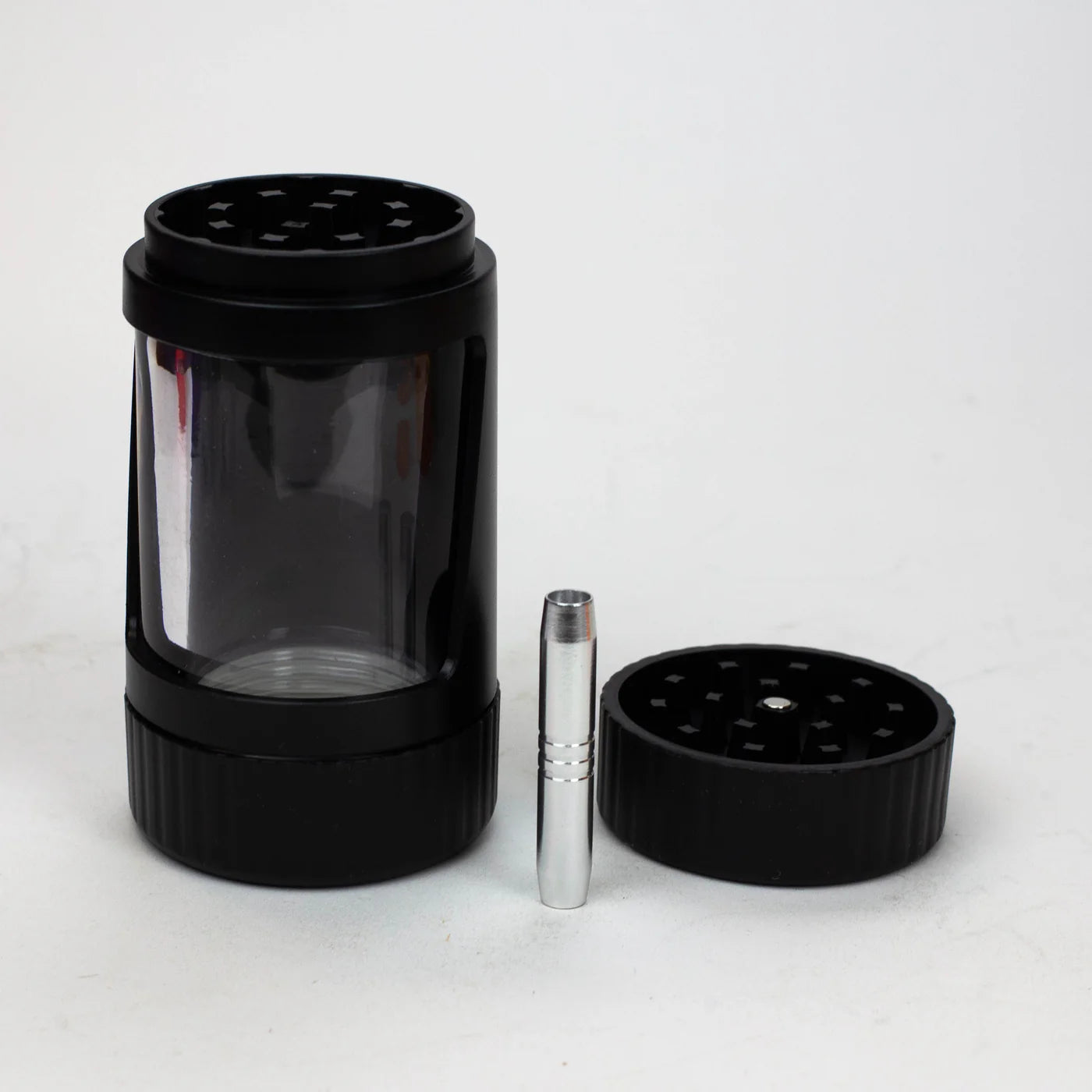 Cookies Multi-Function LED Storage Jar with Grinder