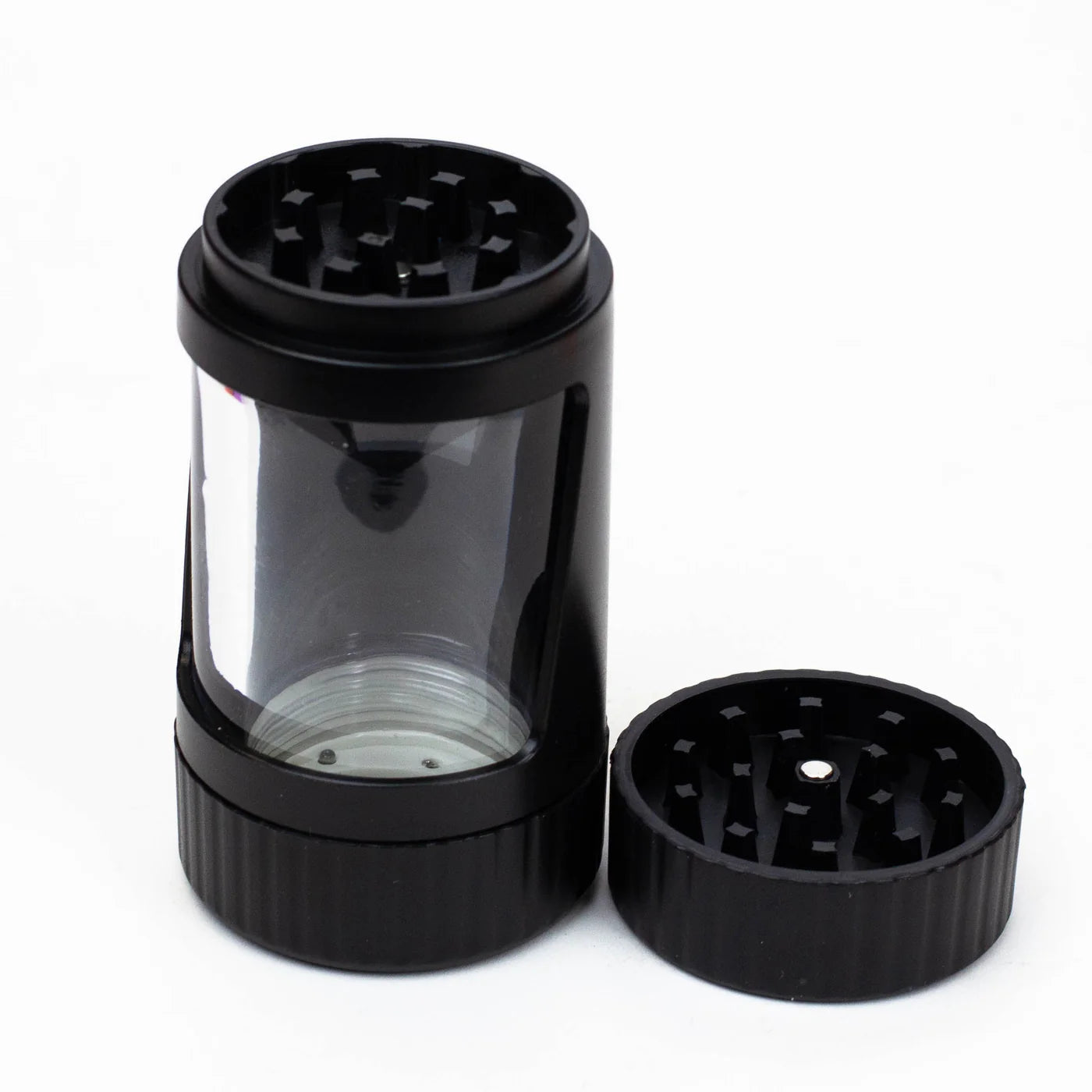 Cookies Multi-Function LED Storage Jar with Grinder