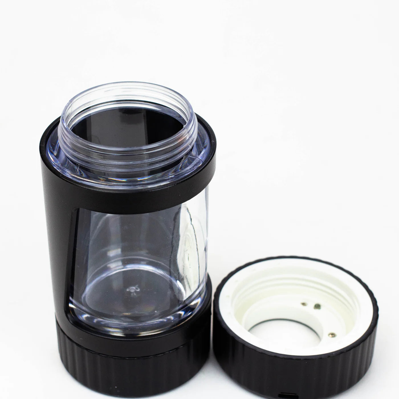 Cookies Multi-Function LED Storage Jar with Grinder
