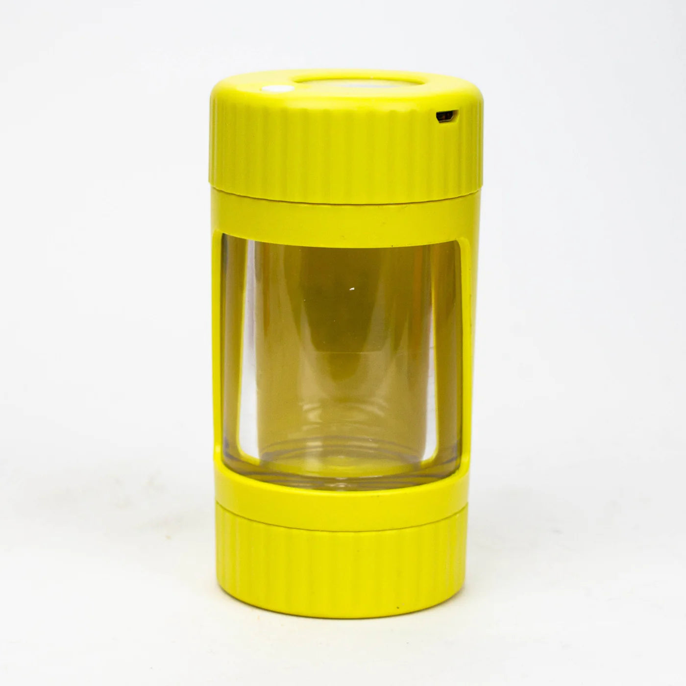 Cookies Multi-Function LED Storage Jar with Grinder