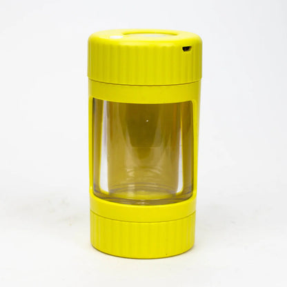 Cookies Multi-Function LED Storage Jar with Grinder