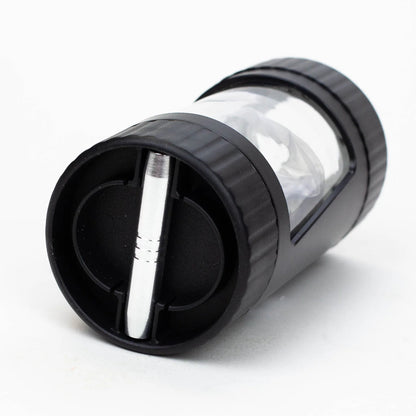 Cookies Multi-Function LED Storage Jar with Grinder