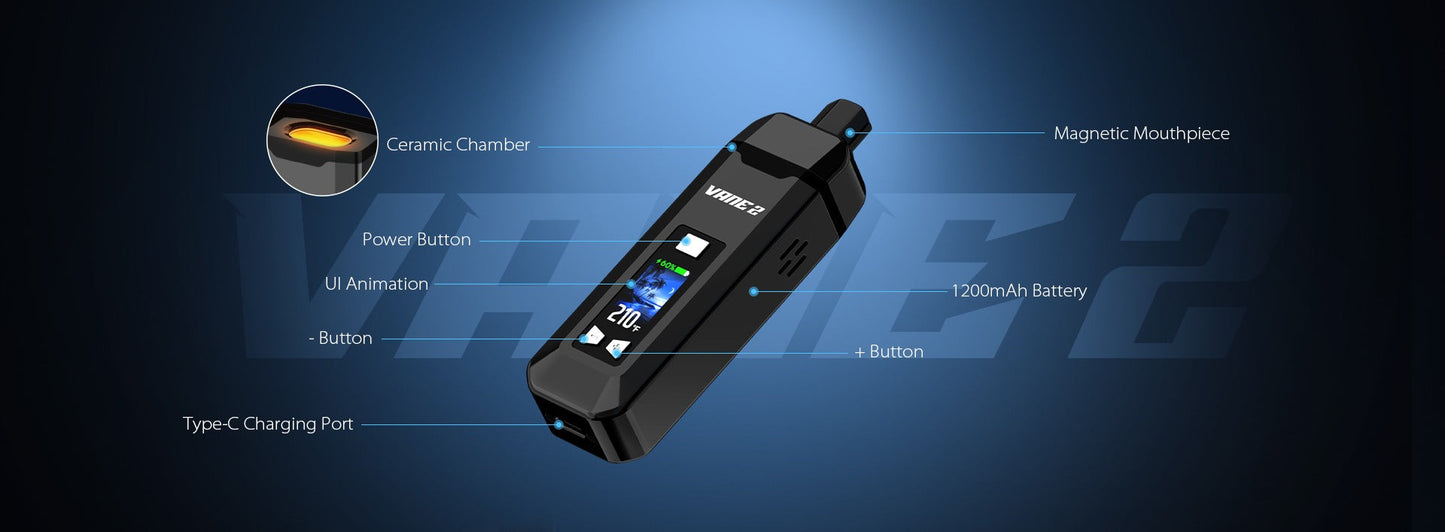 Yocan Vane 2 Dry Herb Vaporizer