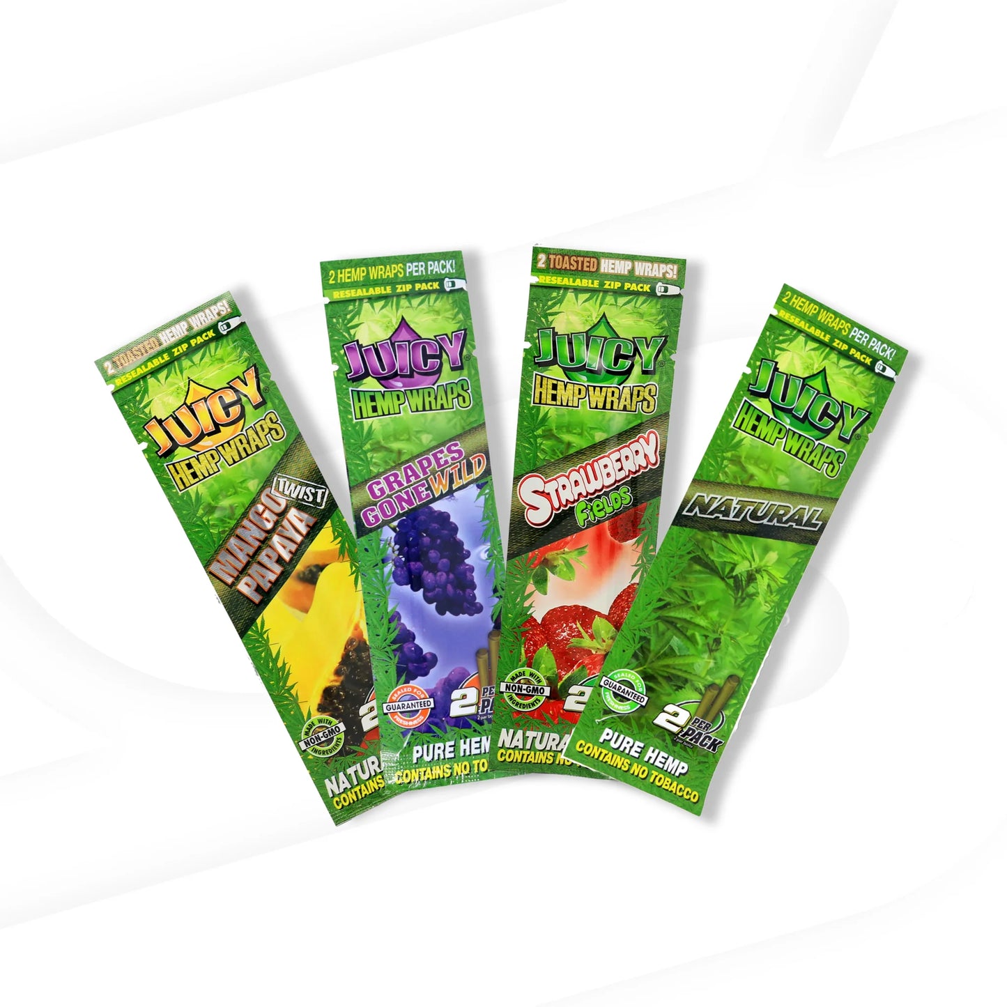 Juicy Hemp Wrap Blunt Wraps - 2 Pack