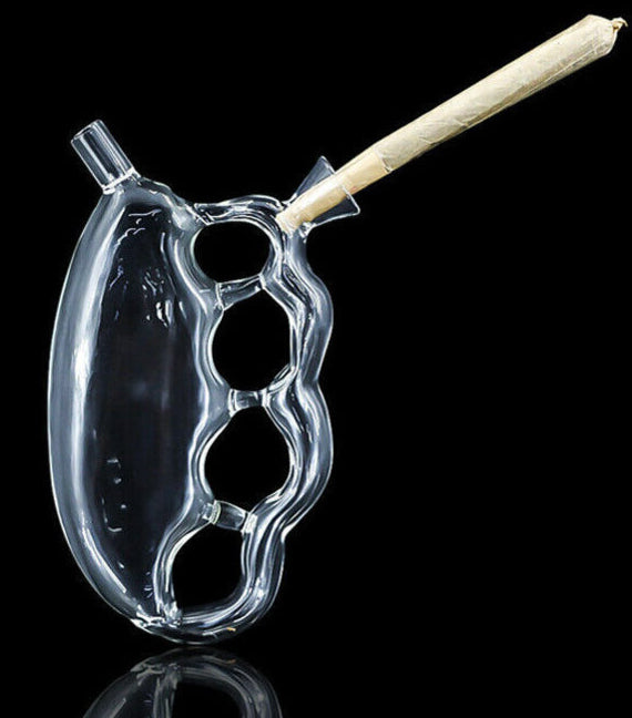 Glass Knuckle Bubbler Bong