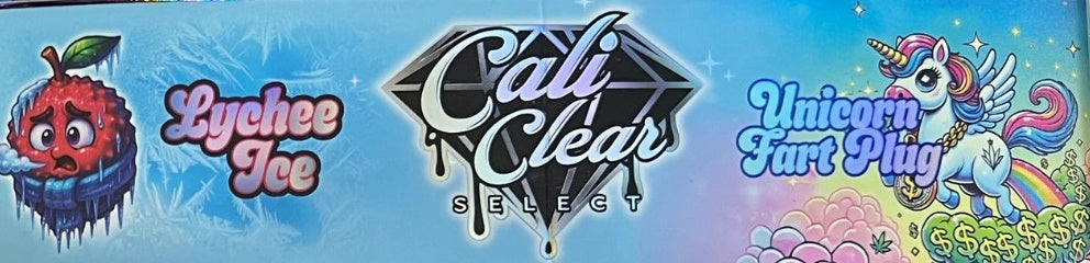 Cali Clear Liquid Diamonds 2G Dual Chamber Disposable Vape Cartridge