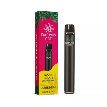 Darwin 300mg Prefilled CBD Vape cartridge Pod Kit