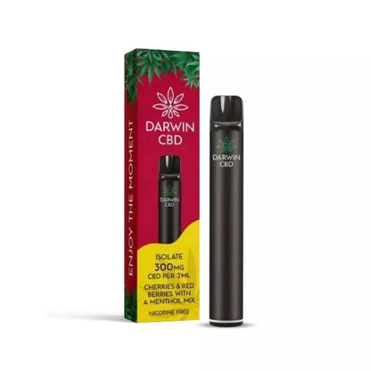 Darwin 300mg Prefilled CBD Vape cartridge Pod Kit