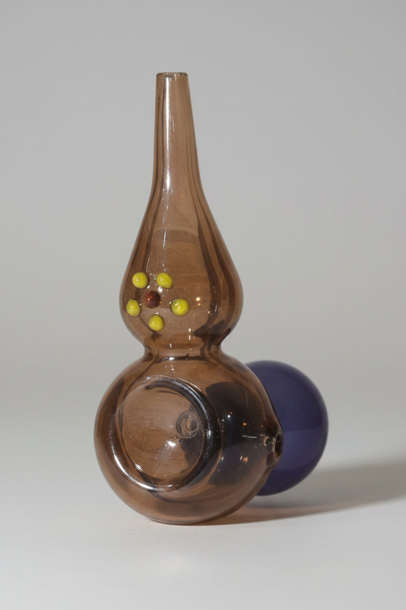 Spoon Hand Glass Pipe - 3.5 inch