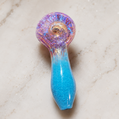 Hippculture Stormy Glass pipe - 4 inch