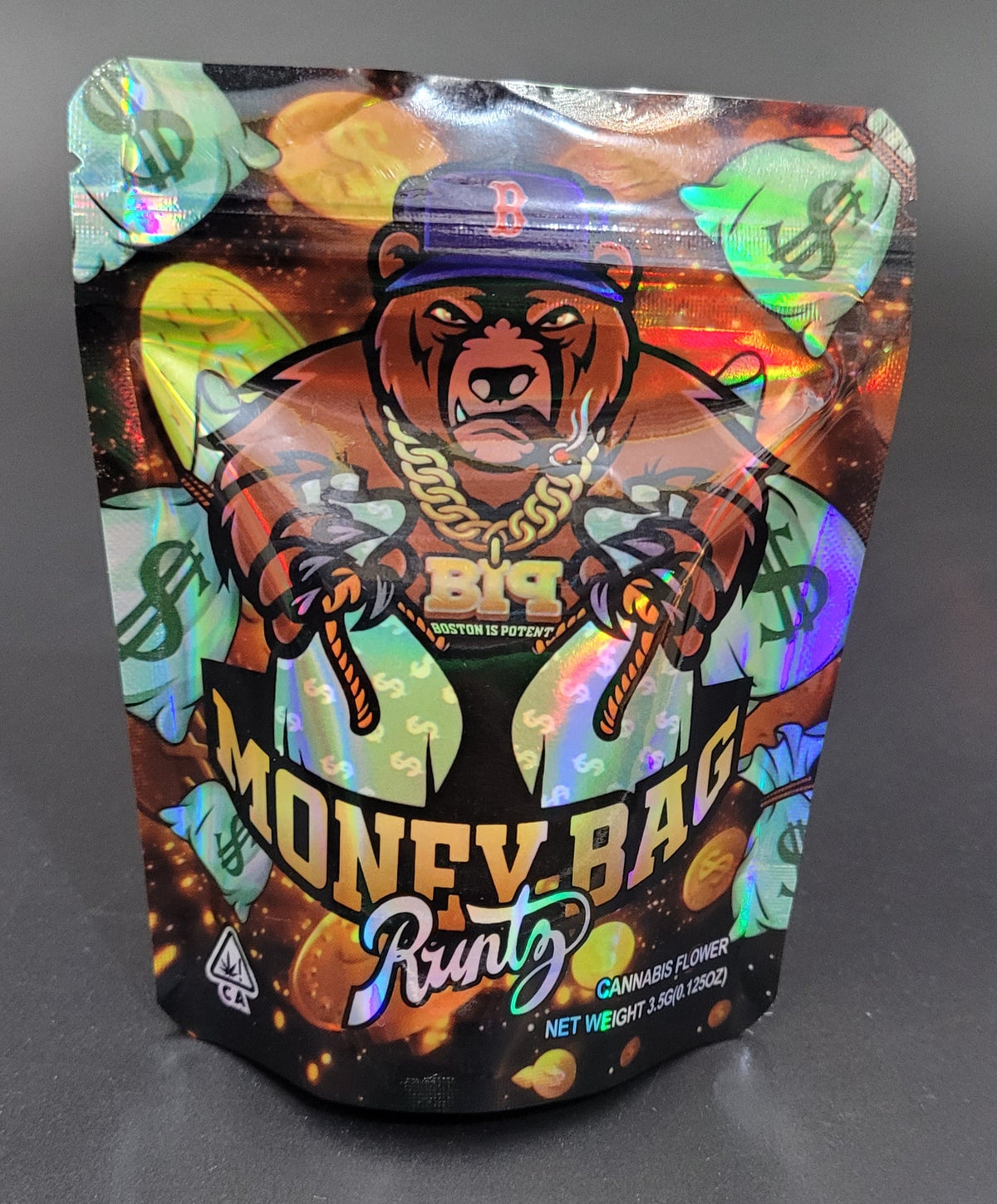 Mylar Ziplock Smell Proof Bag - 3.5g (100pcs)