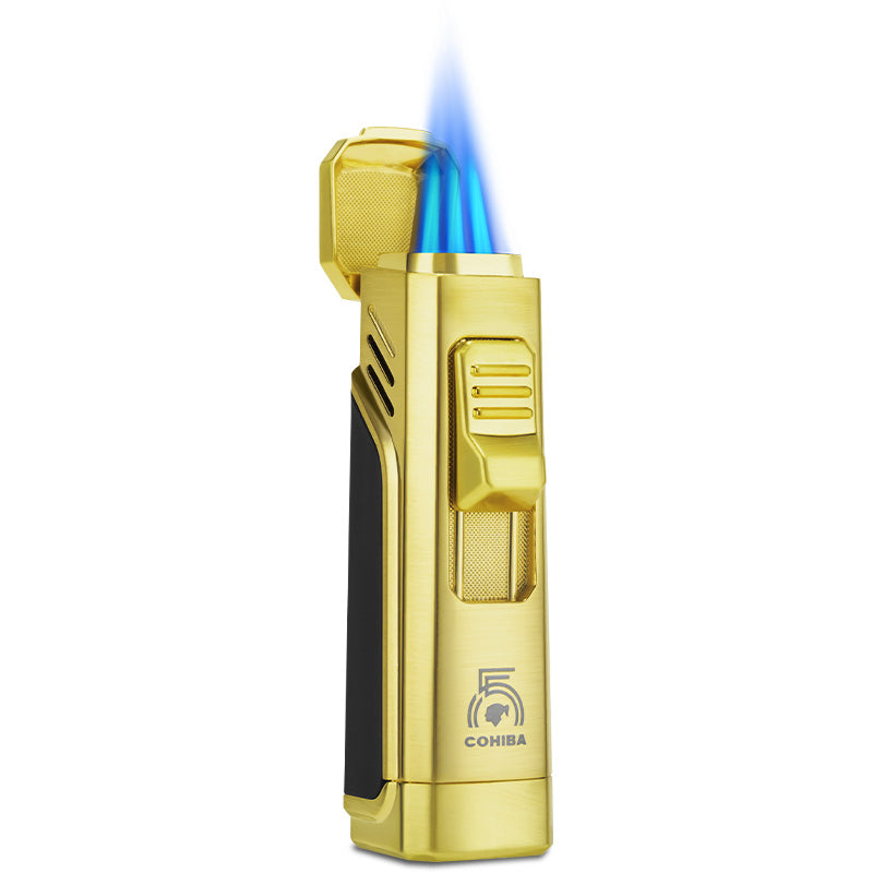 COHIBA Cigars Torch Lighter 3 Torch Quad Jet Flame