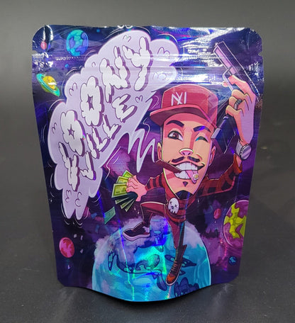 Mylar Ziplock Smell Proof Bag - 3.5g (100pcs)
