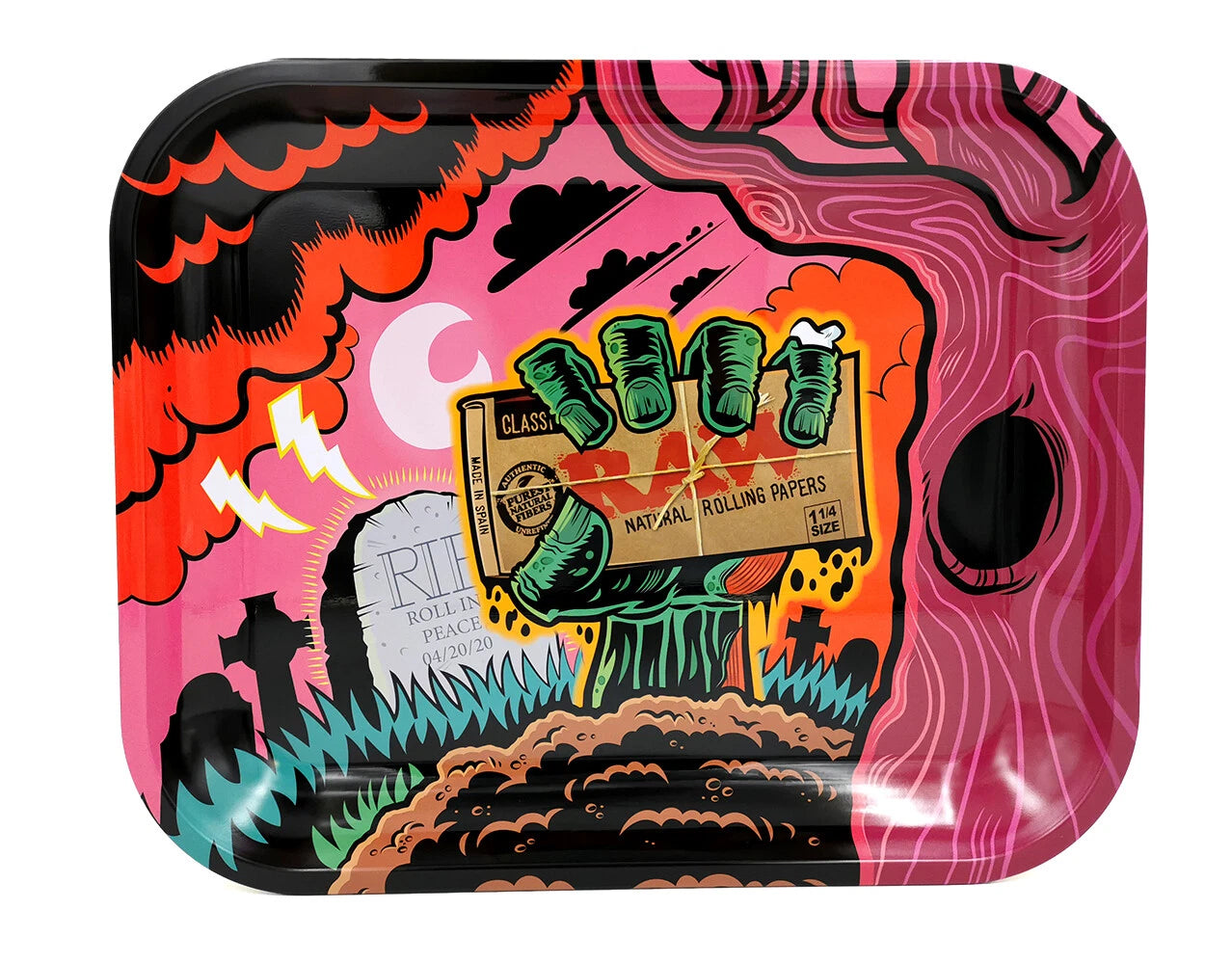 RAW Signature Rolling Trays Collection – Large 14" × 11"