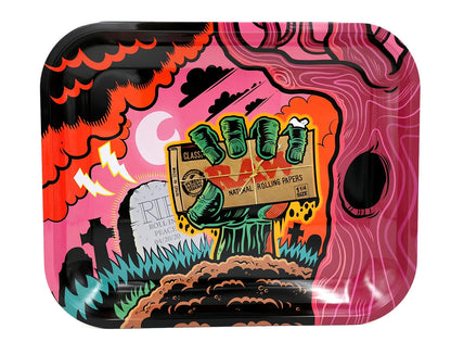 RAW Signature Rolling Trays Collection – Large 14" × 11"