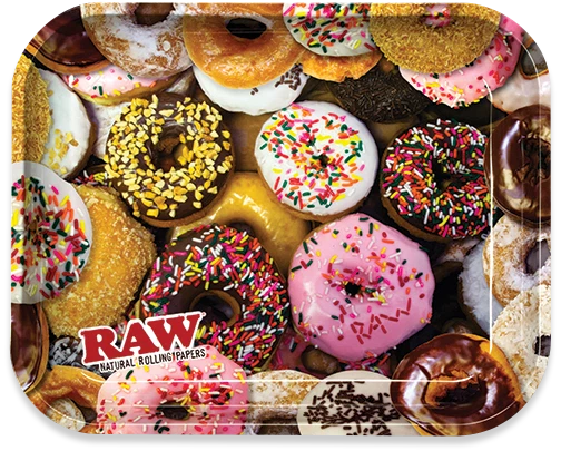 RAW Signature Rolling Trays Collection – Large 14" × 11"