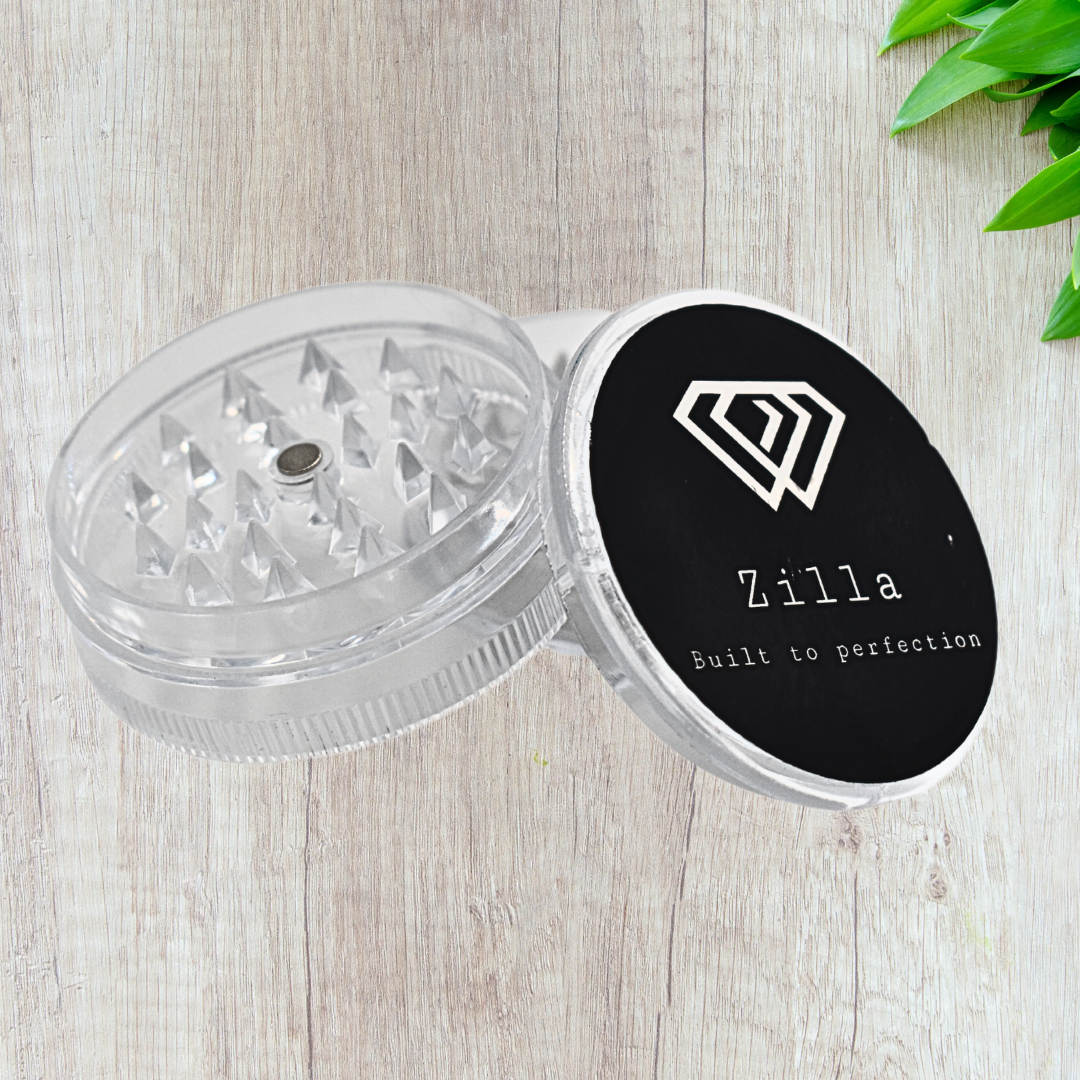 Zilla Acrylic Plastic Grinder 60mm 3 Layer - Big