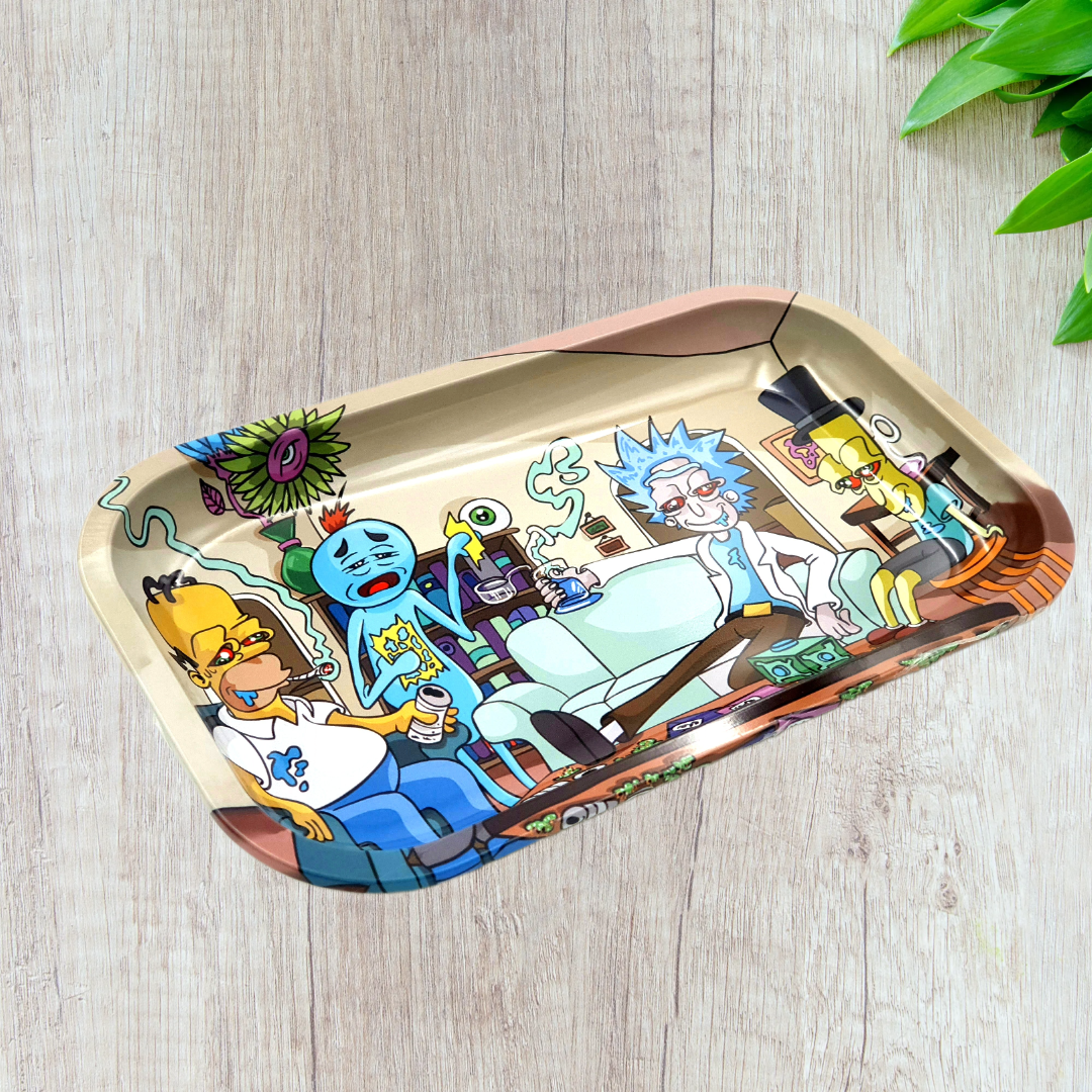 Rick & Morty Rolling Tray - Large