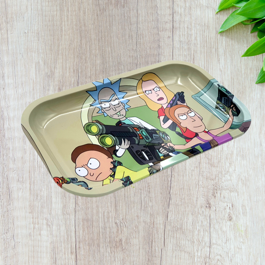 Rick & Morty Rolling Tray - Large