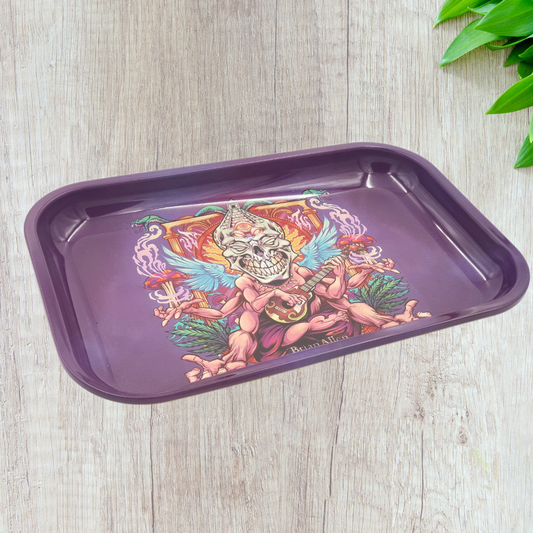 Fine Artwork Rolling Tray - Large