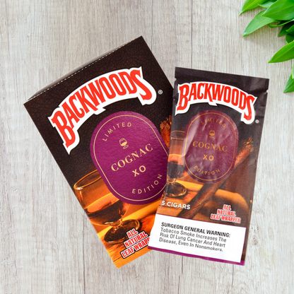 Backwoods Leaf Wrapper Cigars /  Cigarillos - 5 Pack