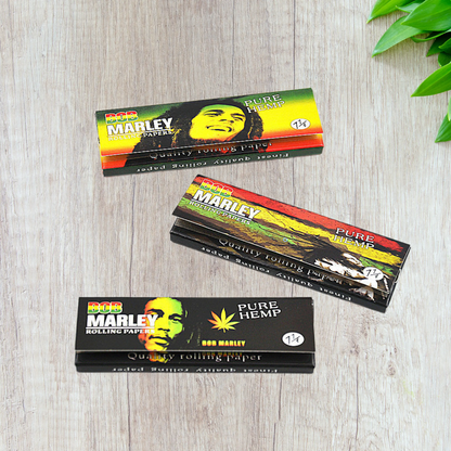 BOB MARLEY Brown Pure Hemp 1 1/4 Size Rolling Papers