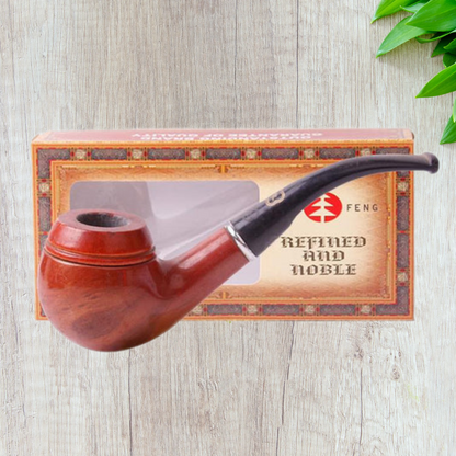 Classic Ol' School Vintage Dry Herb Smoking Tobacco Wood Pipe