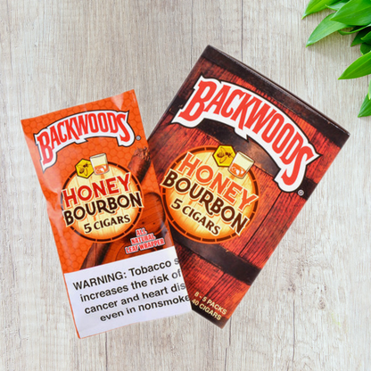 Backwoods Leaf Wrapper Cigars /  Cigarillos - 5 Pack