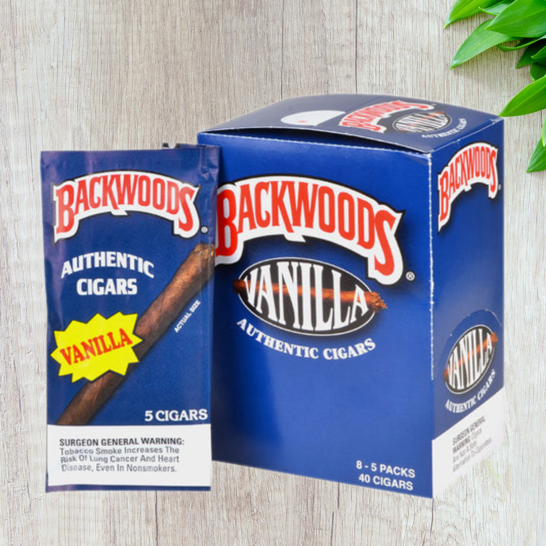 Backwoods - (Limited Edition) Leaf Wrapper Cigars /  Cigarillos - 5 Pack