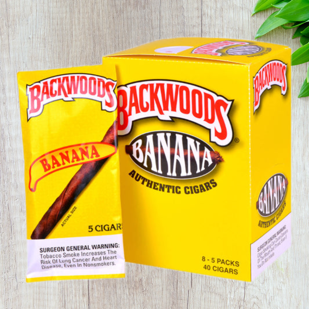 Backwoods - (Limited Edition) Leaf Wrapper Cigars /  Cigarillos - 5 Pack