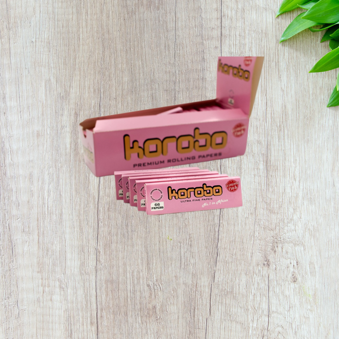 Korobo White Regular Size Rolling Papers