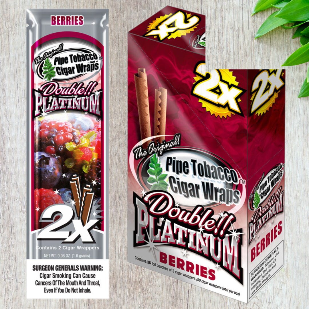 Double Platinum Blunt Wraps