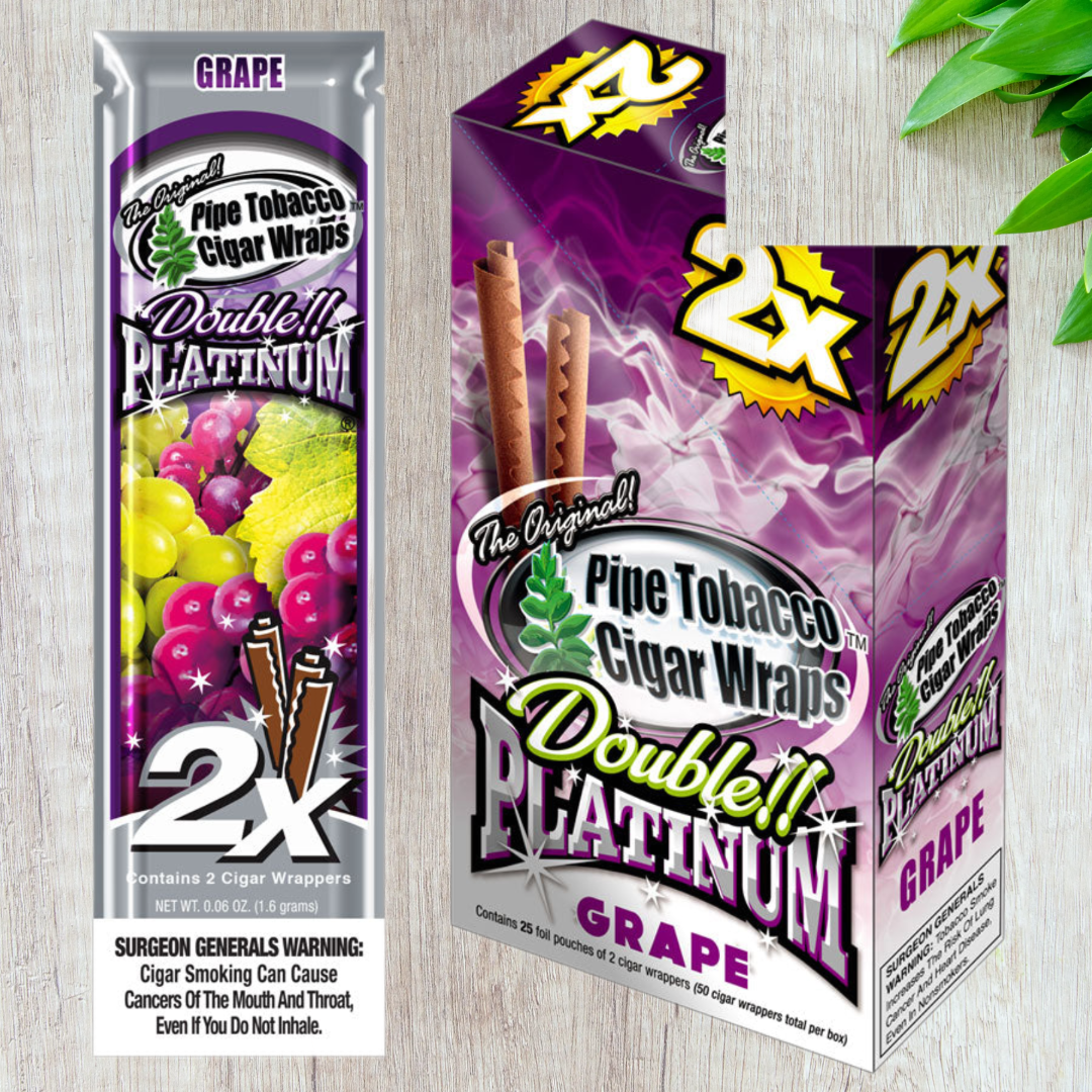 Double Platinum Blunt Wraps