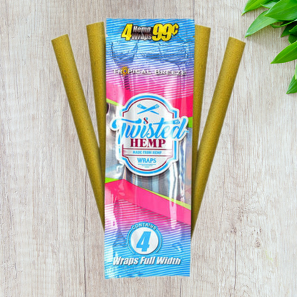 Twisted Hemp Blunt Wraps