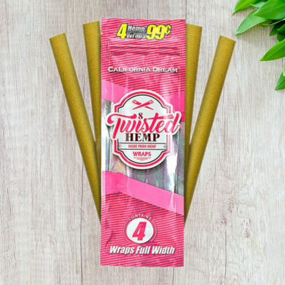 Twisted Hemp Blunt Wraps