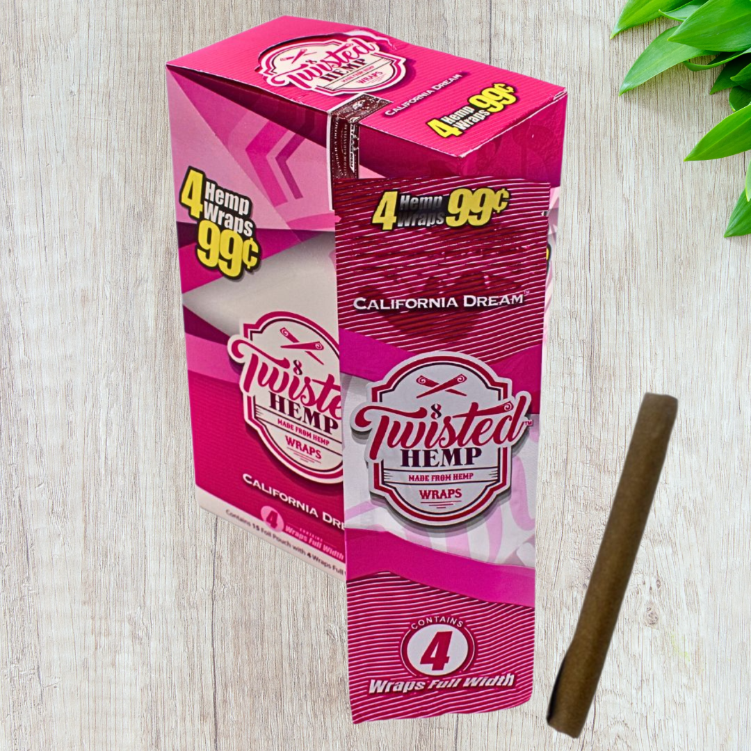 Twisted Hemp Blunt Wraps