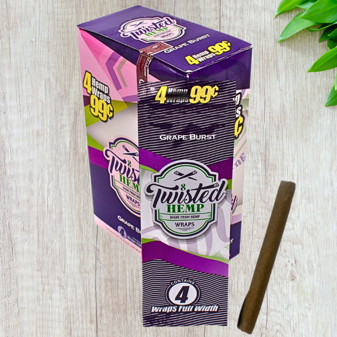 Twisted Hemp Blunt Wraps