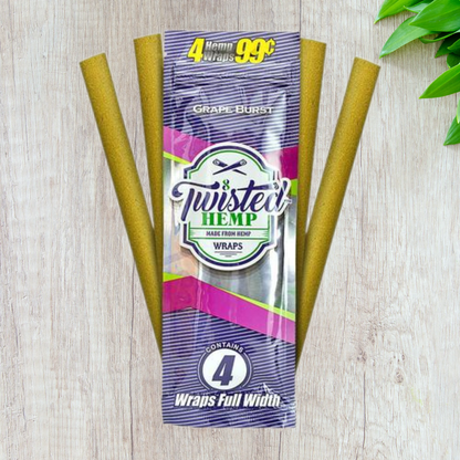 Twisted Hemp Blunt Wraps