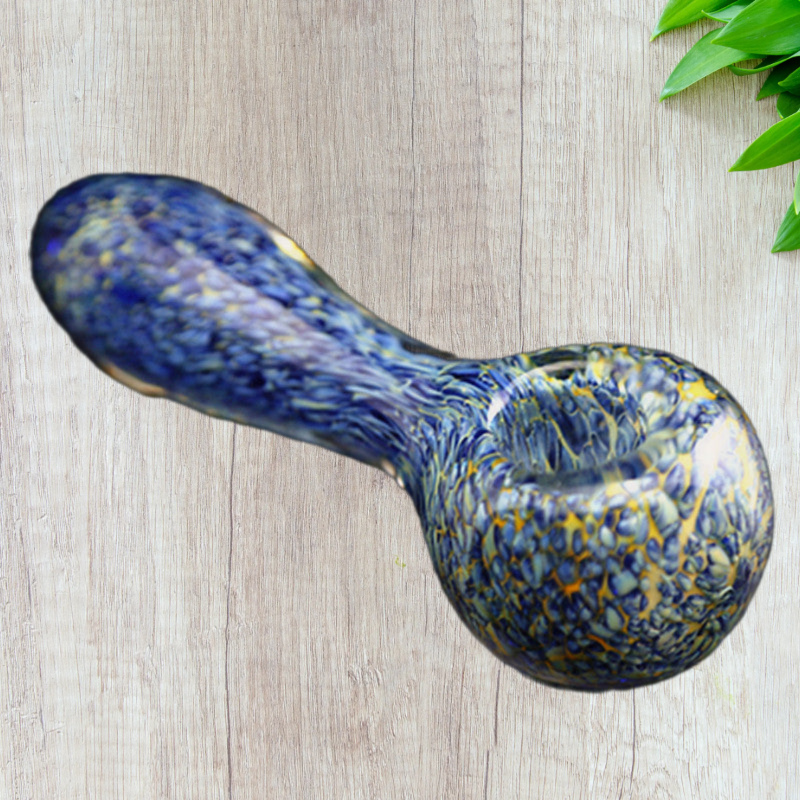 Hippculture Molten Marble Smoking Glass pipe