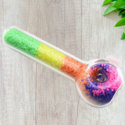 Hippculture Smoking Glass Pipes - Multicolored