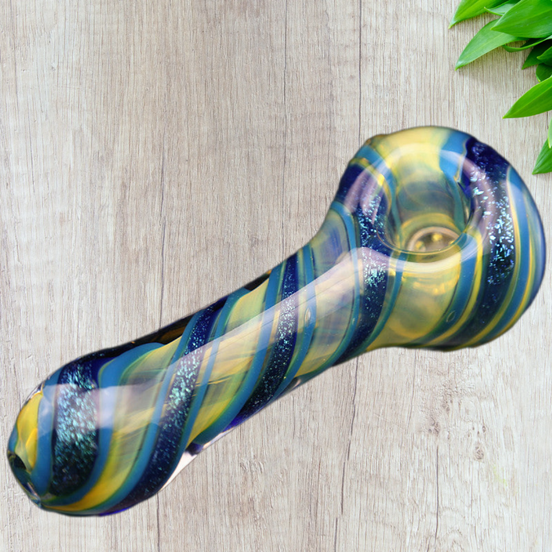 Hippculture Smoking Glass pipe - Multi-coloured