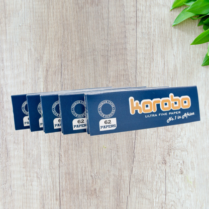 Korobo Blue Rolling Papers Regular Size