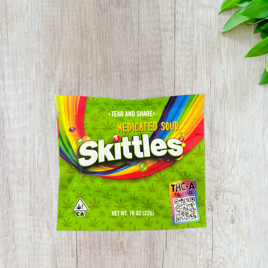 Medicated Skittles THC-A Gummies - 1000mg