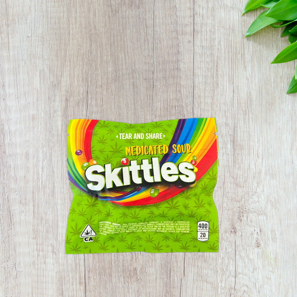 Medicated Skittles THC-A Gummies - 1000mg