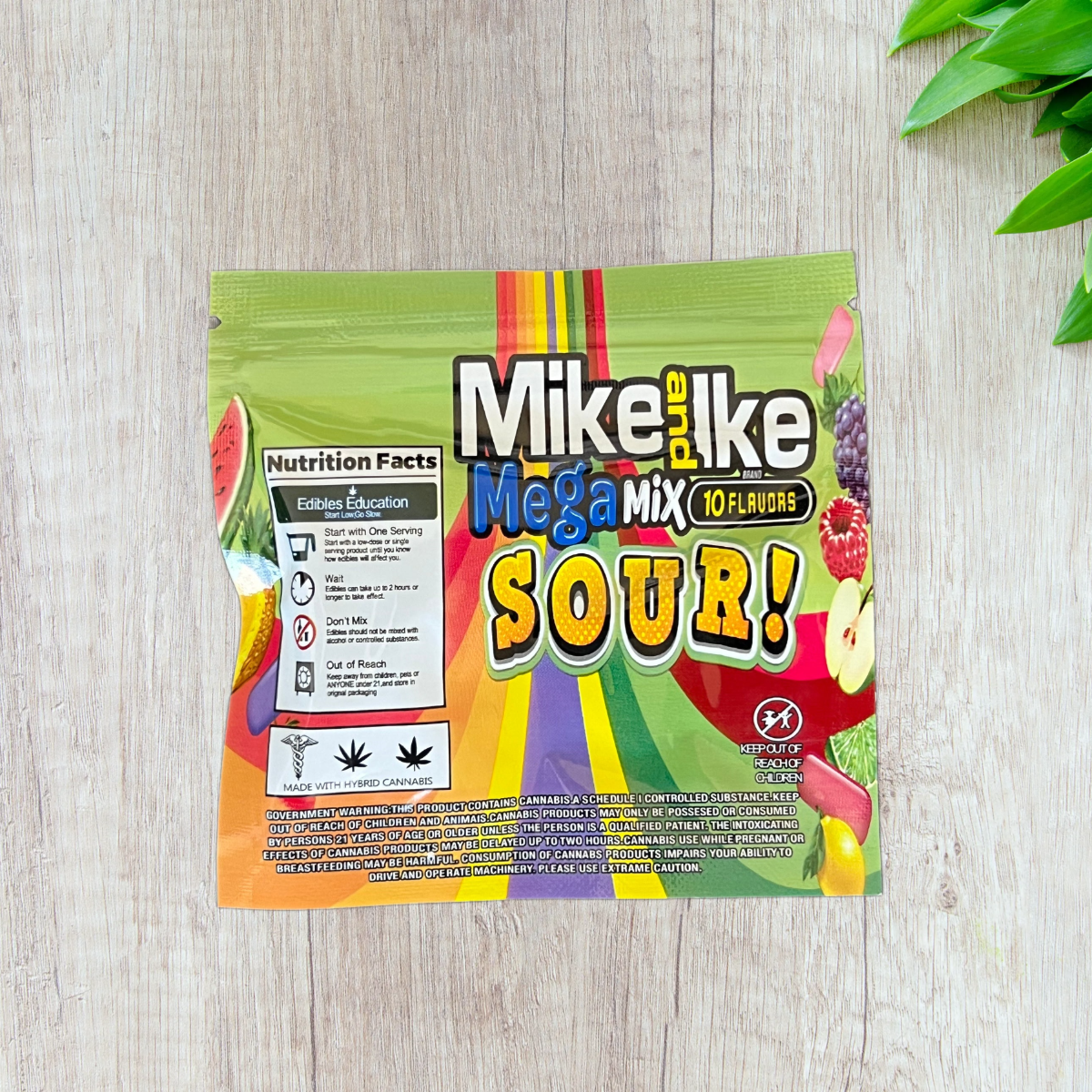 Mike and Ike Medicated Gummies - 1000mg THCA