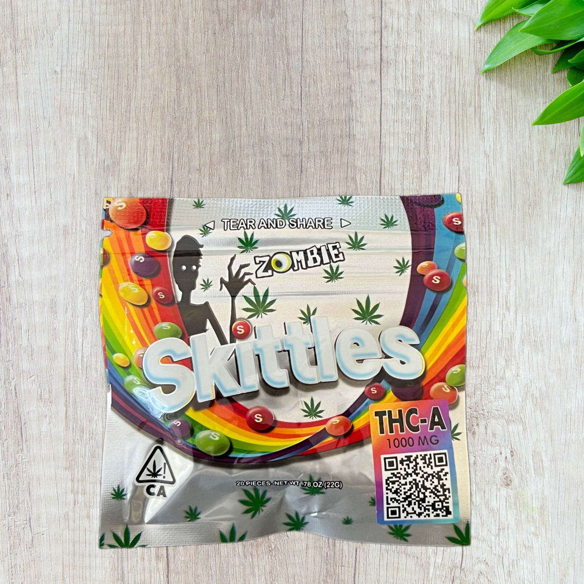 Medicated Skittles THC-A Gummies - 1000mg