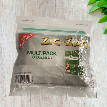 Zig-zag Slim Mint Menthol Cotton Filter Tips - 250 Tips