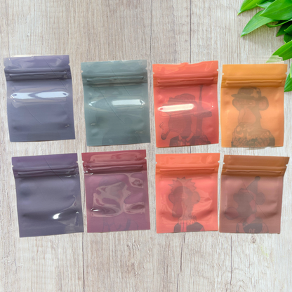 Mylar Small Ziplock Smell Proof Bag - 1g (100 Pcs)