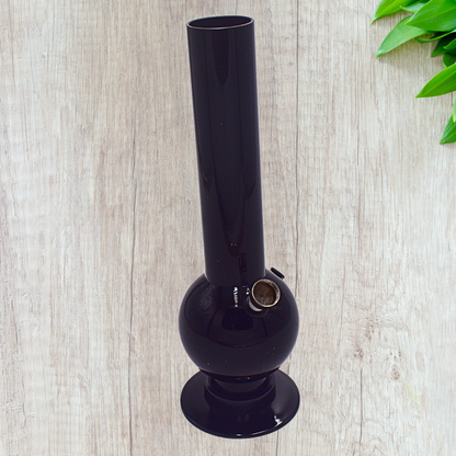 10" Black Acrylic Water Bong